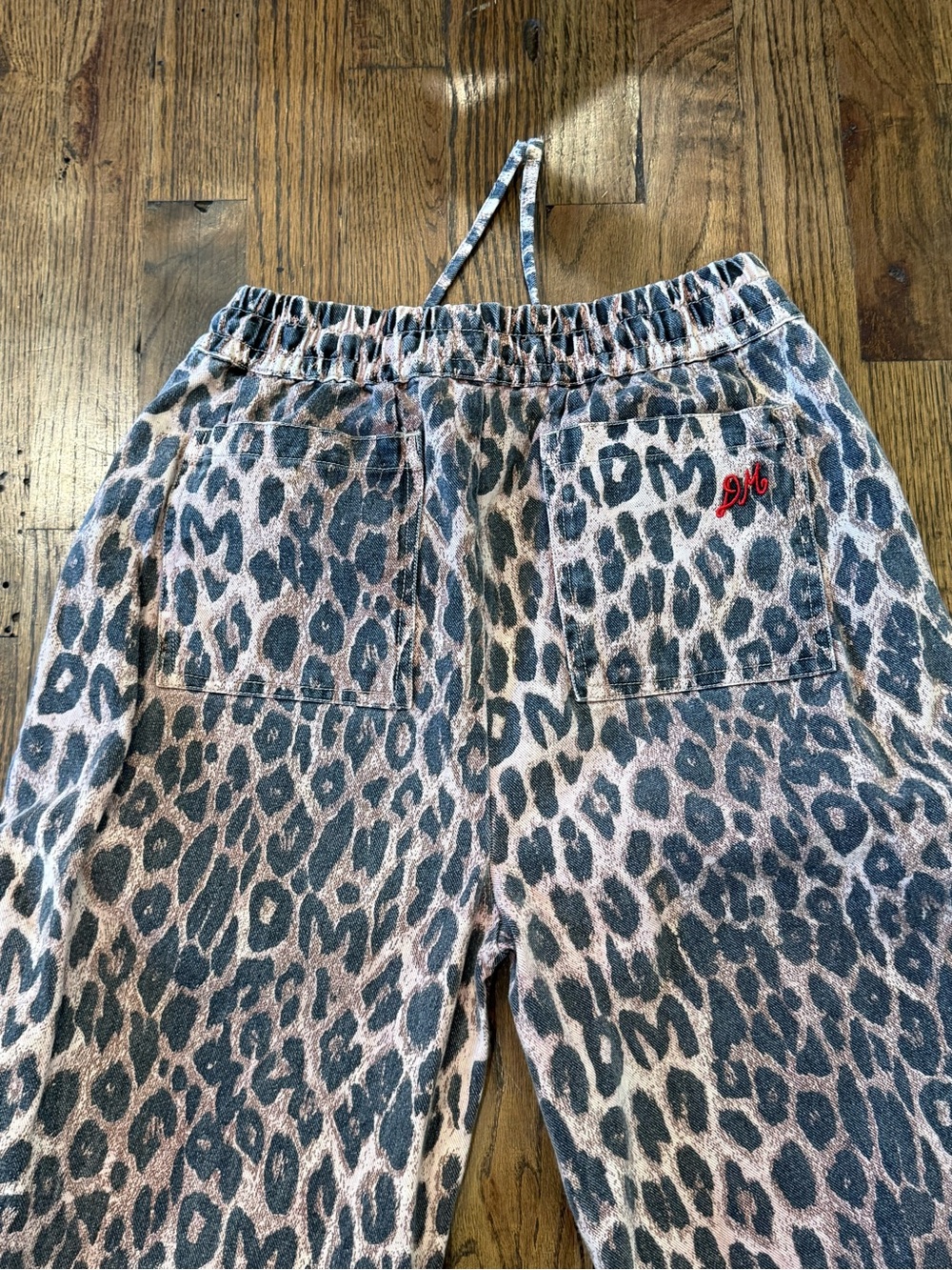 Damson Madder Rafe Leopard Print Trousers | Size 8 - Picture 7 of 11